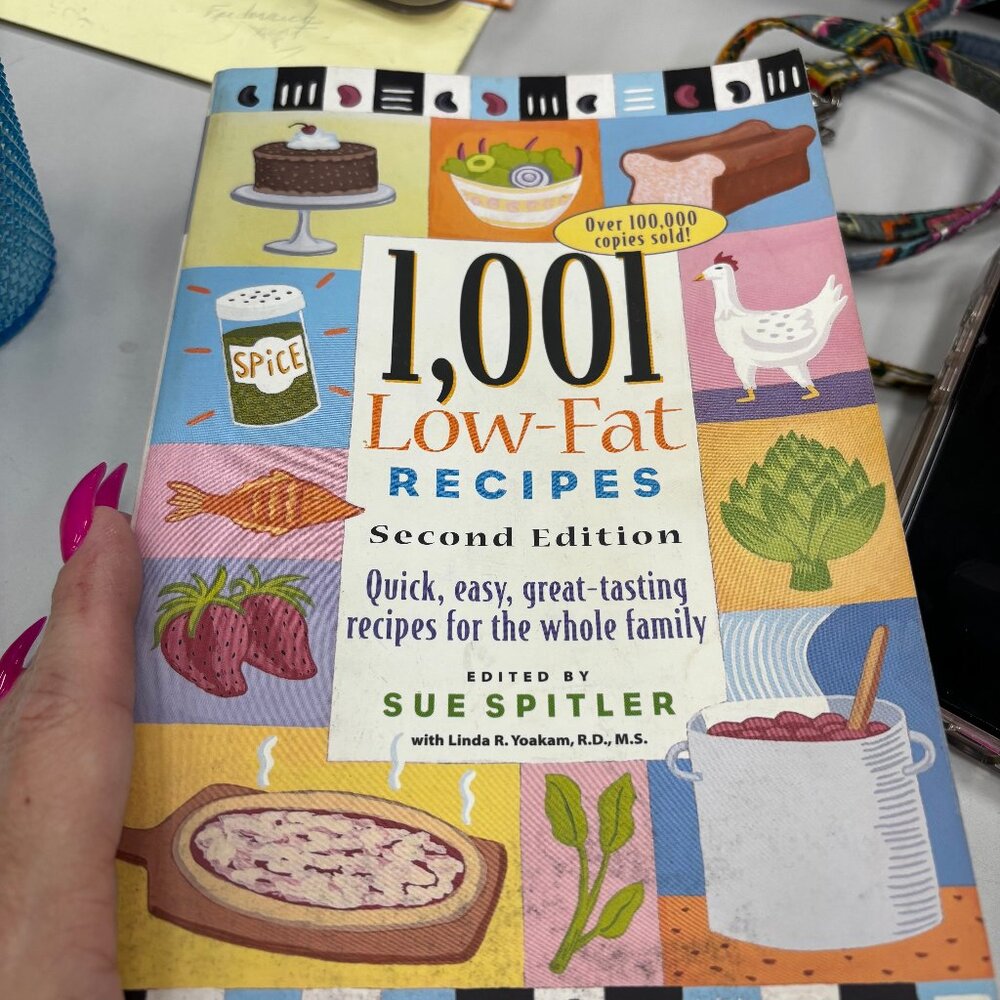 1,001 Low-Fat Recipes Second Edition